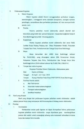Laporan Kegiatan Pelatihan Montir Elektronika  (hal 2)