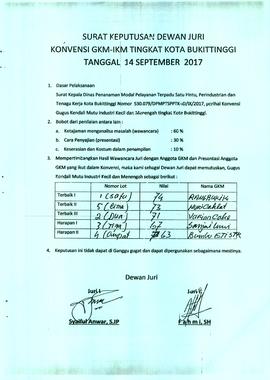 Sosialisasi Gugus Kendali Mutu Tahun 2017