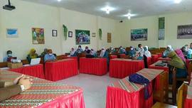 foto peserta kegiatan pelatihan tim penilai angka kredit jabatan fungsiional guru dan pengawas se...
