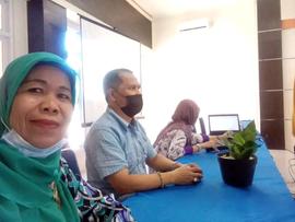 Foto Pengawas dalam Acara Narasumber sekolah keluarga tg 17 juni 2021 di kelurahan gurun panjang