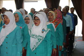 03.05.16 Selasa, Coaching pengawas ujian tingkat SMP,MTSN Bukittinggi 1
