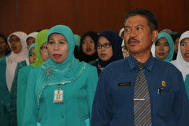 03.05.16 Selasa, Coaching pengawas ujian tingkat SMP,MTSN Bukittinggi 1