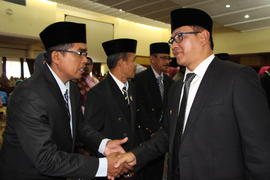05-12-2016 Senin, Pelantikan Kepala Sekolah SD dan SMP di Lingkungan Pemko BKT (di bawah naungan ...