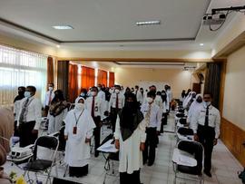 foto seluruh peserta dalam acara seleksi substansi calon kepala sekolah kota bukittinggi