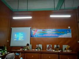 foto seluruh peserta sedang memperhatikan pembelajaran dalam kegiatan kompetensi sains nasioanal