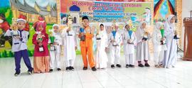 Foto Peserta yang Menang Lomba Kegiatan Keagamaan/Religius Antar Murid TK Sekecamatan MKS dengan ...