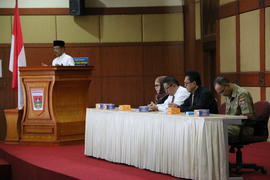 03.05.16 Selasa, Coaching pengawas ujian tingkat SMP,MTSN Bukittinggi 1