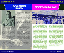 foto sejarah Bung Hatta (menjadi bapak Koperasi Indonesia)