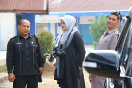 06.04.16 Rabu, Wawako pantau UN di SMK Muhamadyah 1