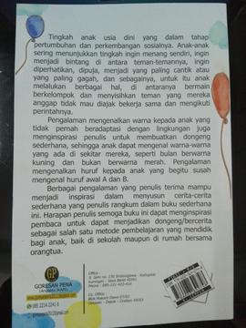 Khazanah Arsip Bidang Pengawas TK - Buku &#039; Cindera Hati&#039; oleh Sofia Marni,S.Pd.