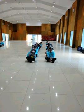 foto calon kepala sekolah sedang pelatihan