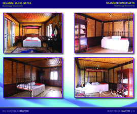 Foto isi kamar Bung Hatta