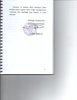 Sambungan Kata Sambutan Wali Kota Bukittinggi