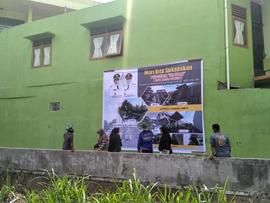 Foto 2. Sosialisasi Program KOTAKU Tahun 2019