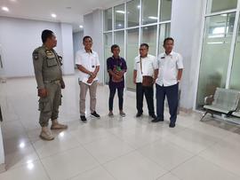 Foto penyerahan Orang Terlantar ke solok selatan