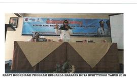 Foto rapat  koordinasi program Keluaraga harapan  ( PKH )