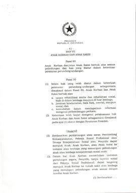 Kewanangan penyelenggaraan LPKS untuk anak berhadapan dengan hukum ( ABH ) dari kementerian Sosia...