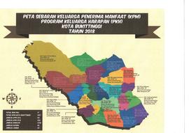 Peta sebarab KPM dan   program Keluaraga harapan  ( PKH ) Tahun 2018