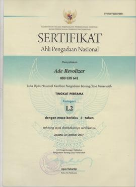 Setivikat Ade Revolizar