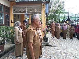 Foto Upacara Pada Dinas Sosial 2