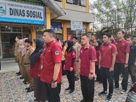 Foto Upacara Pada Dinas Sosial 5