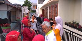 Foto Tinjauan Gang Warna Warni di Gang Langsat Kelurahan Aur Kuning