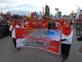 Pawai Alegoris Dalam Rangka Memperingati Hari Ulang Tahun Republik Indonesia Ke - 73 Tahun 2018