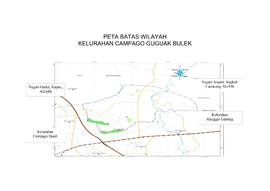 Peta Batas Wilayah Kelurahan Campago Guguk Bulek