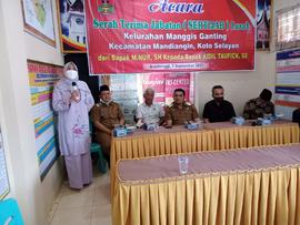 Serahterima Jabatan (SERTIJAB) Lurah Manggis Ganting Kecamatan Mandiangin Koto Selayan Dari Bapak...