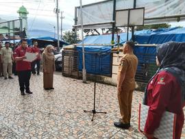 Foto Upacara Pada Dinas Sosial pada tanggal 24 oktober 2022