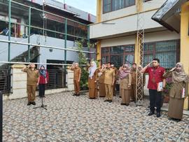 Foto Upacara Pada Dinas Sosial pada tanggal 24 oktober 2022 foto 17