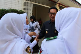 08-08-2017 Selasa, Lomba Puisi Perjuangan Tingkat SD se-Kota BKT di Auditorium LPP RRI BKT  1