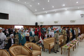 08-08-2017 Selasa, Lomba Puisi Perjuangan Tingkat SD se-Kota BKT di Auditorium LPP RRI BKT  1
