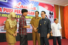 08-08-2017 Selasa, Lomba Puisi Perjuangan Tingkat SD se-Kota BKT di Auditorium LPP RRI BKT  1