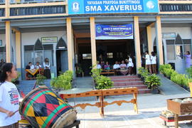  30-03-2016 Rabu, Apel di Xaverius  1