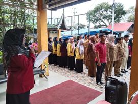 Foto Upacara Pada Dinas Sosial pada tanggal 24 oktober 2022 foto 6
