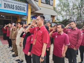 Foto Upacara Pada Dinas Sosial pada tanggal 24 oktober 2022 foto 14