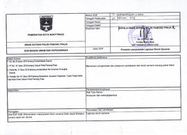 SOP Penyusunan laporan stock Opname