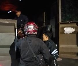 Foto Tim SK 4 menertibkan pengendara dan kendaraan dalam penertiban aksi balap liar di panorama