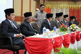 Foto 55. Pelantikan Anggota DPRD Kota Bukittinggi Periode Tahun 2014 s/d 2019