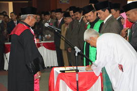 Foto 54. Pelantikan Anggota DPRD Kota Bukittinggi Periode Tahun 2014 s/d 2019