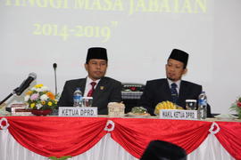 Foto 13. Pelantikan Anggota DPRD Kota Bukittinggi Periode Tahun 2014 s/d 2019