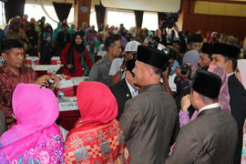 Foto 72. Pelantikan Anggota DPRD Kota Bukittinggi Periode Tahun 2014 s/d 2019