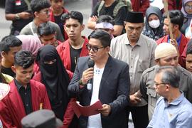 Kegiatan Demo Penolakan Kenaiakan BBM tanggal 8 September 2022