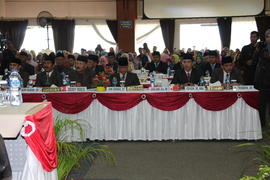 Foto 20. Pelantikan Anggota DPRD Kota Bukittinggi Periode Tahun 2014 s/d 2019