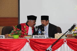 Foto 15. Pelantikan Anggota DPRD Kota Bukittinggi Periode Tahun 2014 s/d 2019