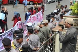 Kegiatan Demo Penolakan Kenaiakan BBM tanggal 8 September 2022