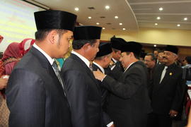 Foto 62. Pelantikan Anggota DPRD Kota Bukittinggi Periode Tahun 2014 s/d 2019
