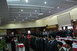 Foto 42. Pelantikan Anggota DPRD Kota Bukittinggi Periode Tahun 2014 s/d 2019