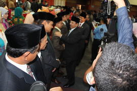 Foto 57. Pelantikan Anggota DPRD Kota Bukittinggi Periode Tahun 2014 s/d 2019